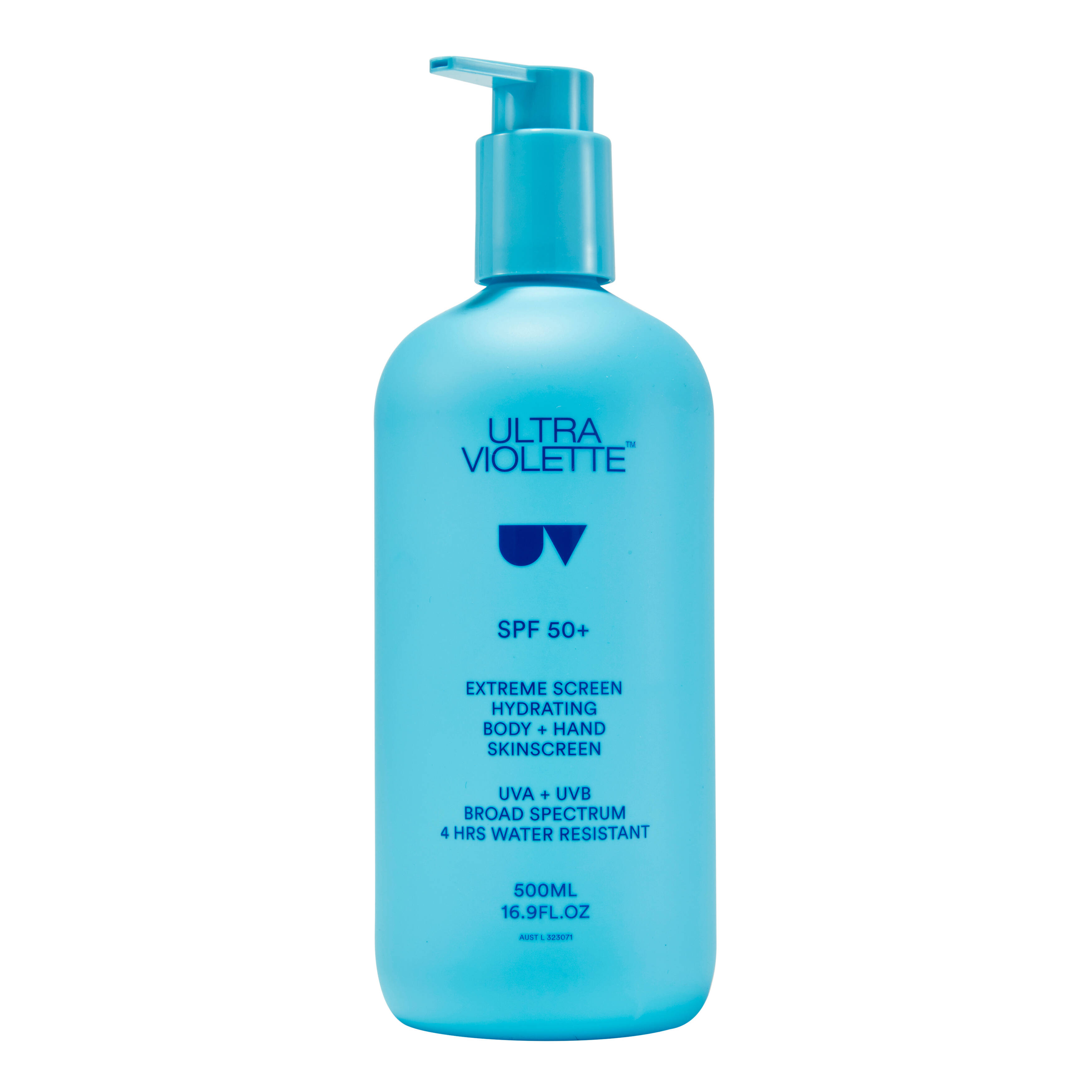Ultra Violette Extreme Screen Hydrating Body&Hand SPF 50+ (weiss | 500 ml) Beauty, Gesicht, Sonnenpflege, Sonnenschutz