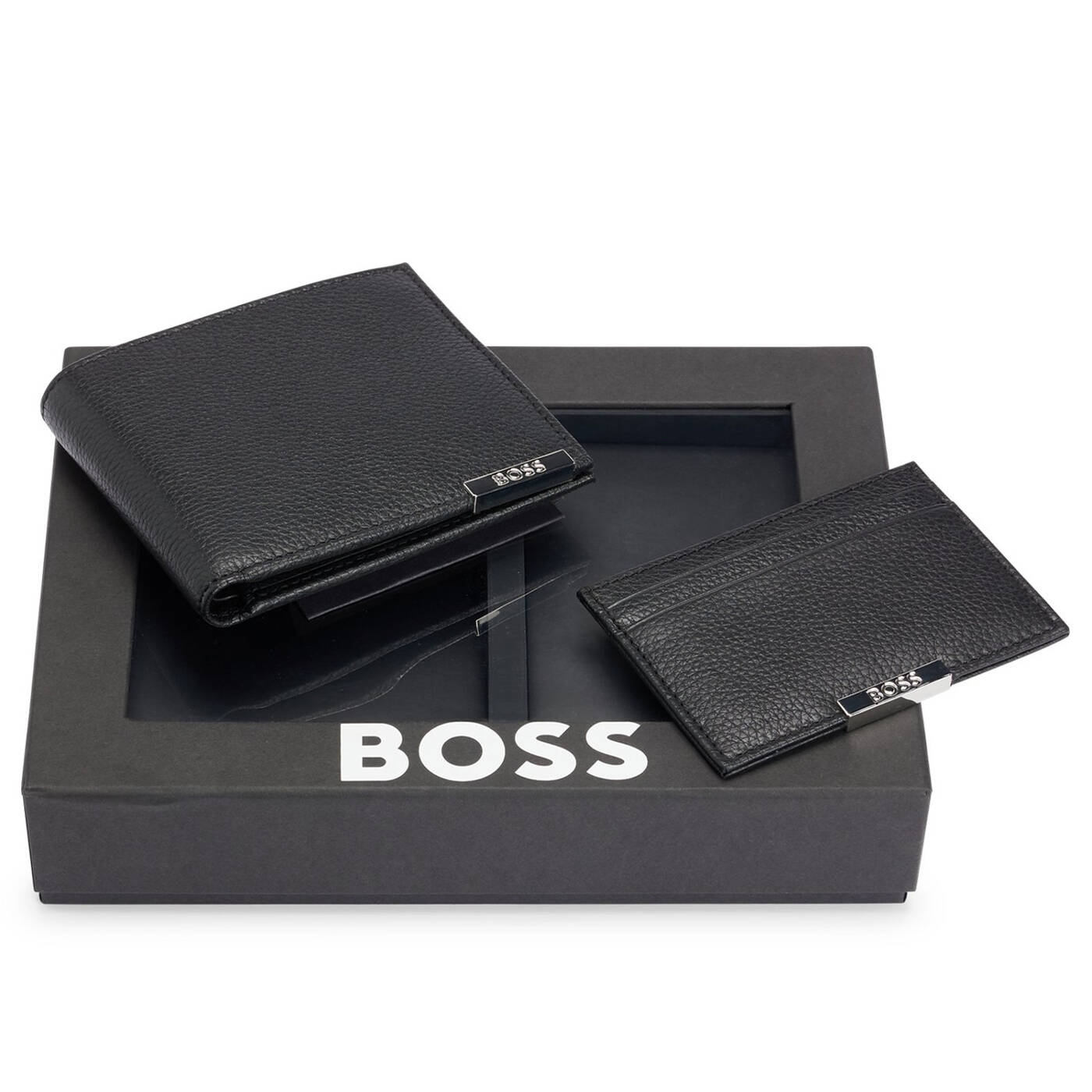 Geschenkset aus Portemonnaie und Cardcase von Boss - online bestellen bei
