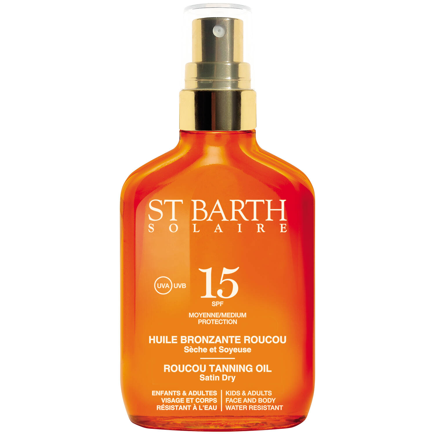 Ligne St Barth Roucou Tanning Oil SPF 15 (weiss | 100 ml) Beauty, Gesicht, Sonnenpflege, Sonnenschutz