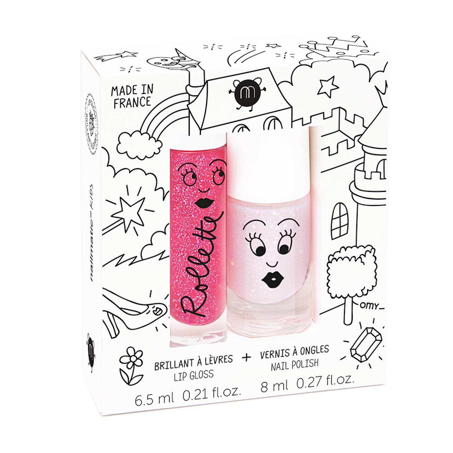 Nailmatic Kinder Nagellack Set Fairytales (rosa | Ehg) Geschenke, Geschenke-Sets,