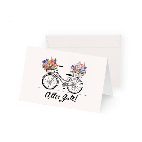 Karte Alles Gute!