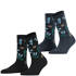 Socken Winter Flower 2-Pack