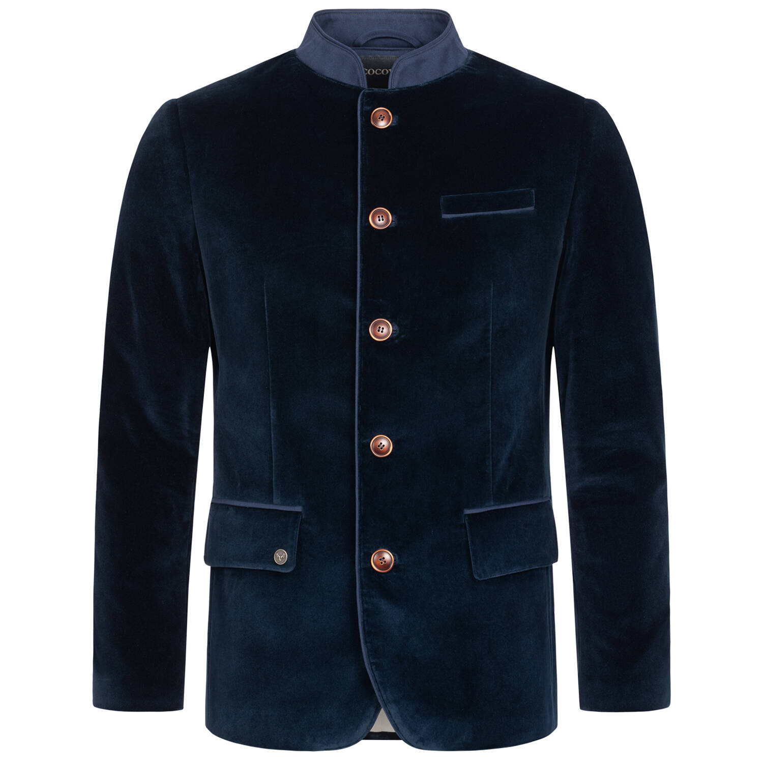 CocoVero Janker Joseph Samt (blau | 52) CocoVero, Für Herren