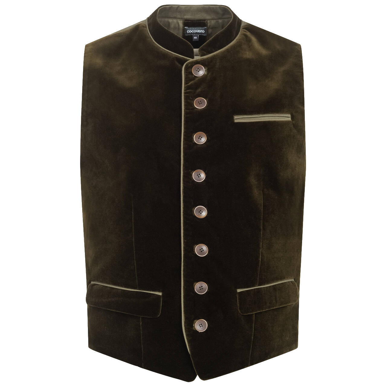 CocoVero Weste Aron Samt (grün | 52)