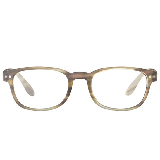 Lesebrille #B Smoky Brown +1