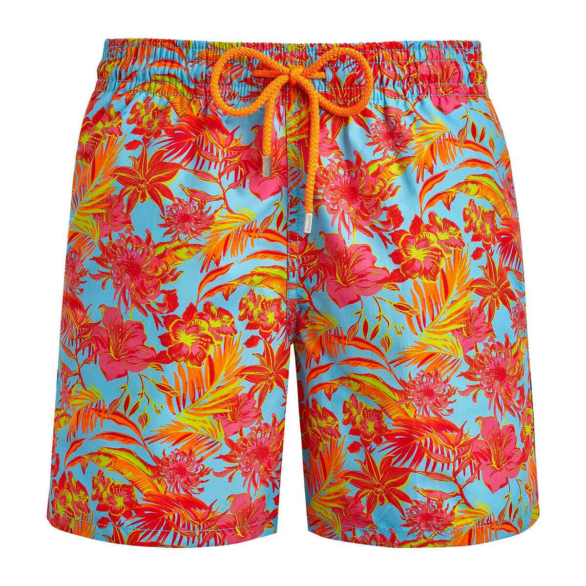 Vilebrequin Badehose Tahiti Flowers (bunt | L)