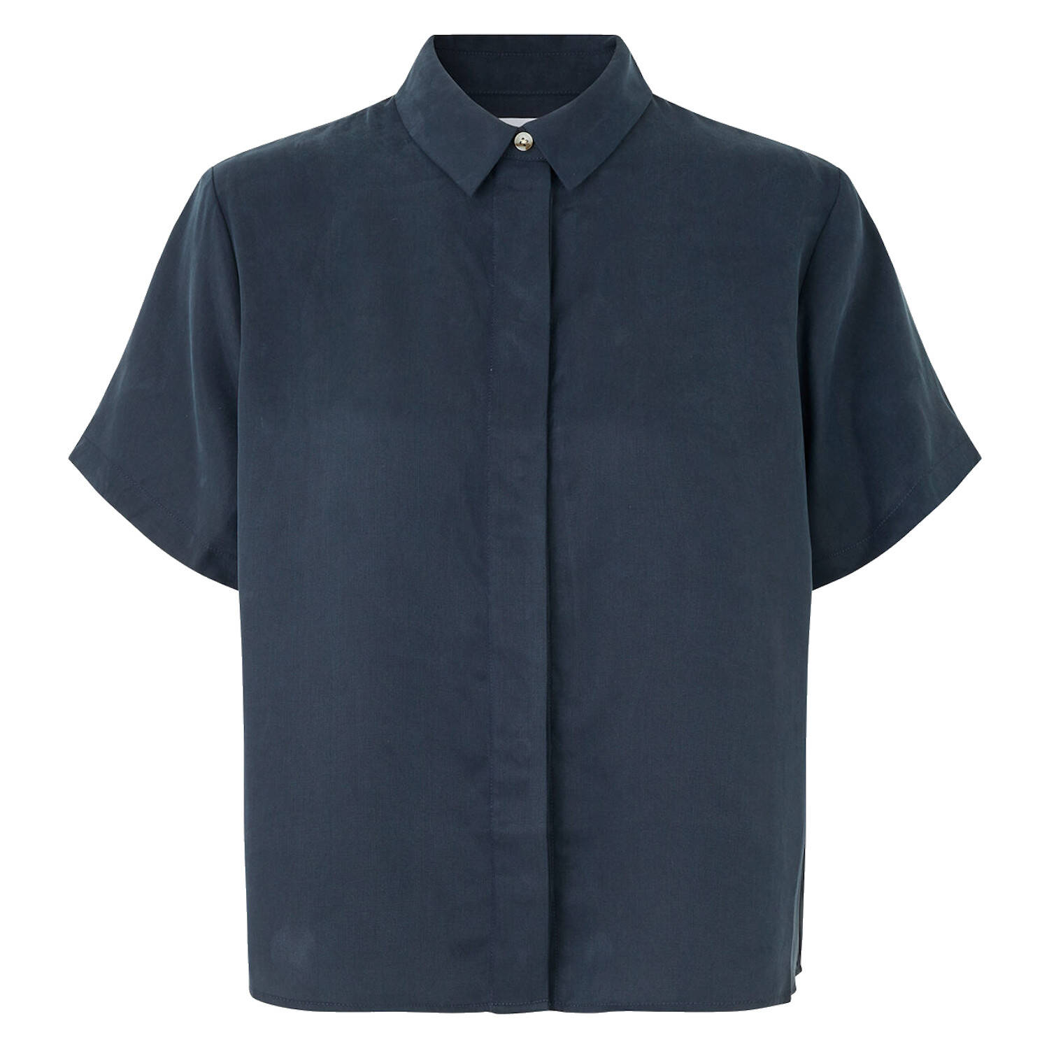 Samsøe Bluse Mina (blau | XL) Für Damen, Bekleidung, Blusen, Casual