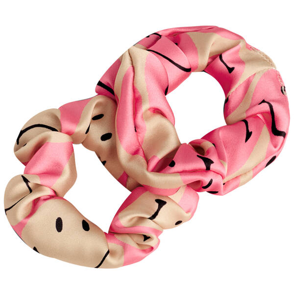 Scrunchie Smiley® Pink