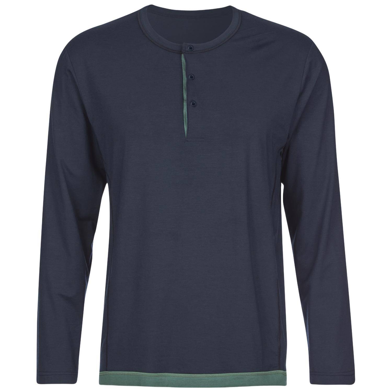 Calida Oberteil (blau | S) Für Herren, Für Herrenmode, Shirts, Longsleeves