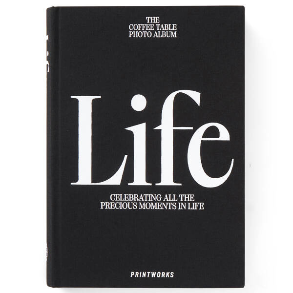 Fotobuch Life, Schwarz