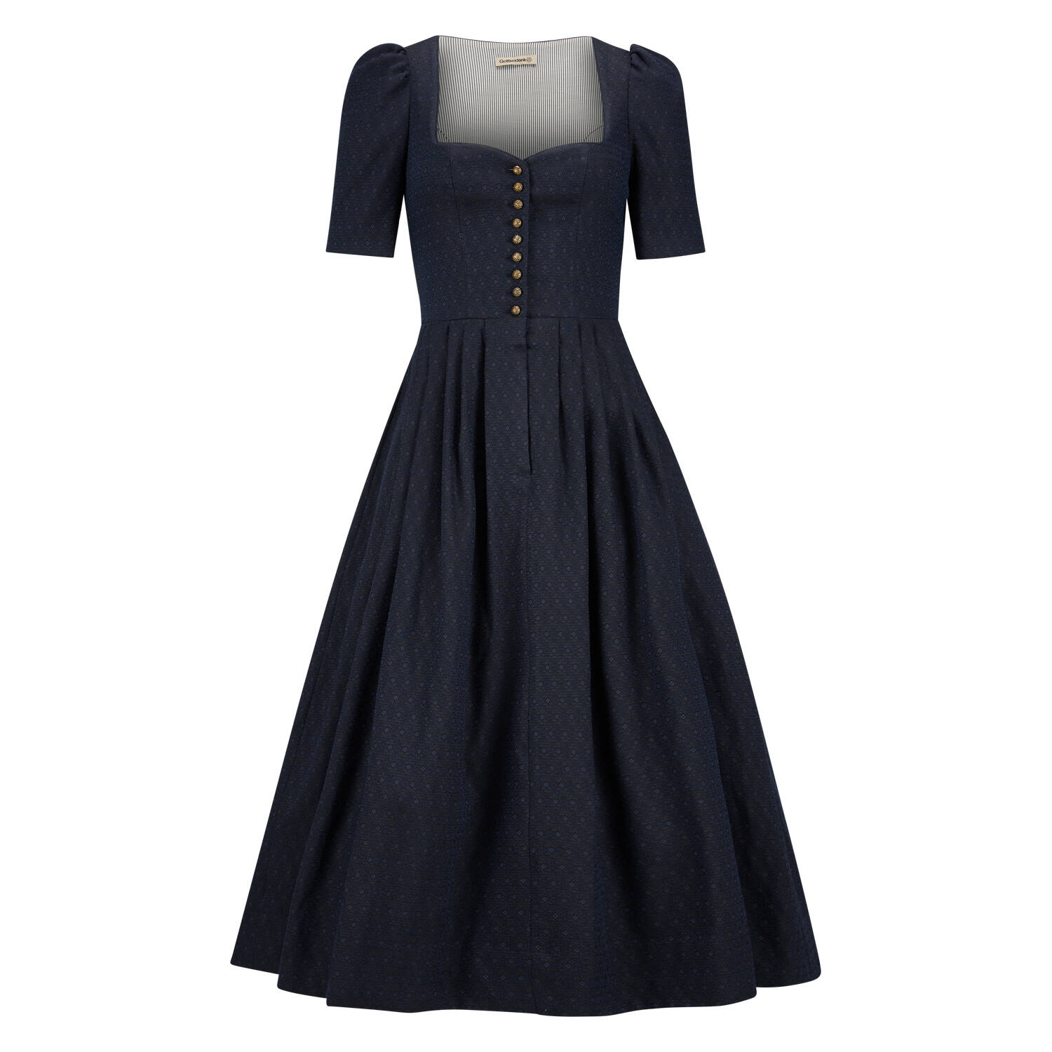 Gottseidank Dirndl Hannah ohne Schürze Midilänge (blau | 36) Gottseidank, Für Damen