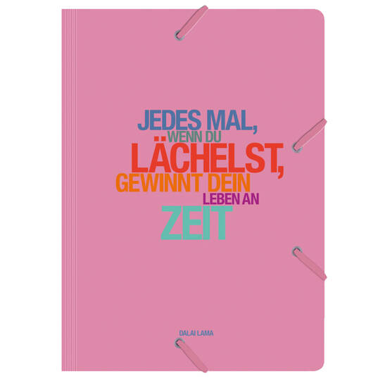 Sammelmappe de Luxe Lächelst