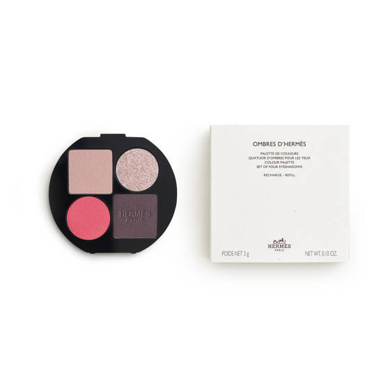 Ombres d'Hermès, Nachfüll-Lidschattenpalette mit vier Nuancen