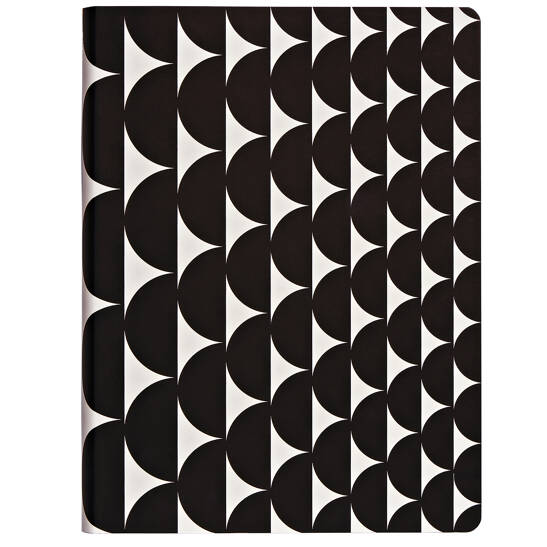 Notizbuch Graphic L Half Full