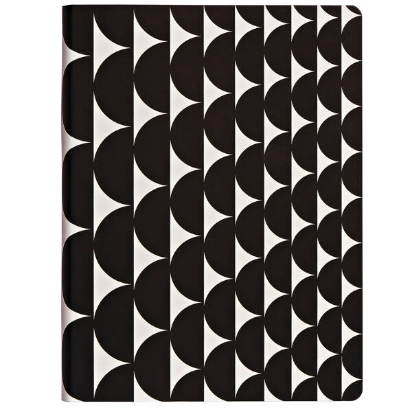 Notizbuch Graphic L Half Full