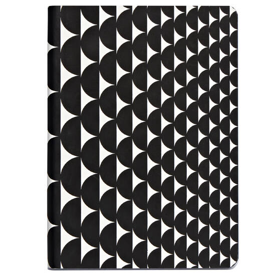 Notizbuch Graphic S Half Full