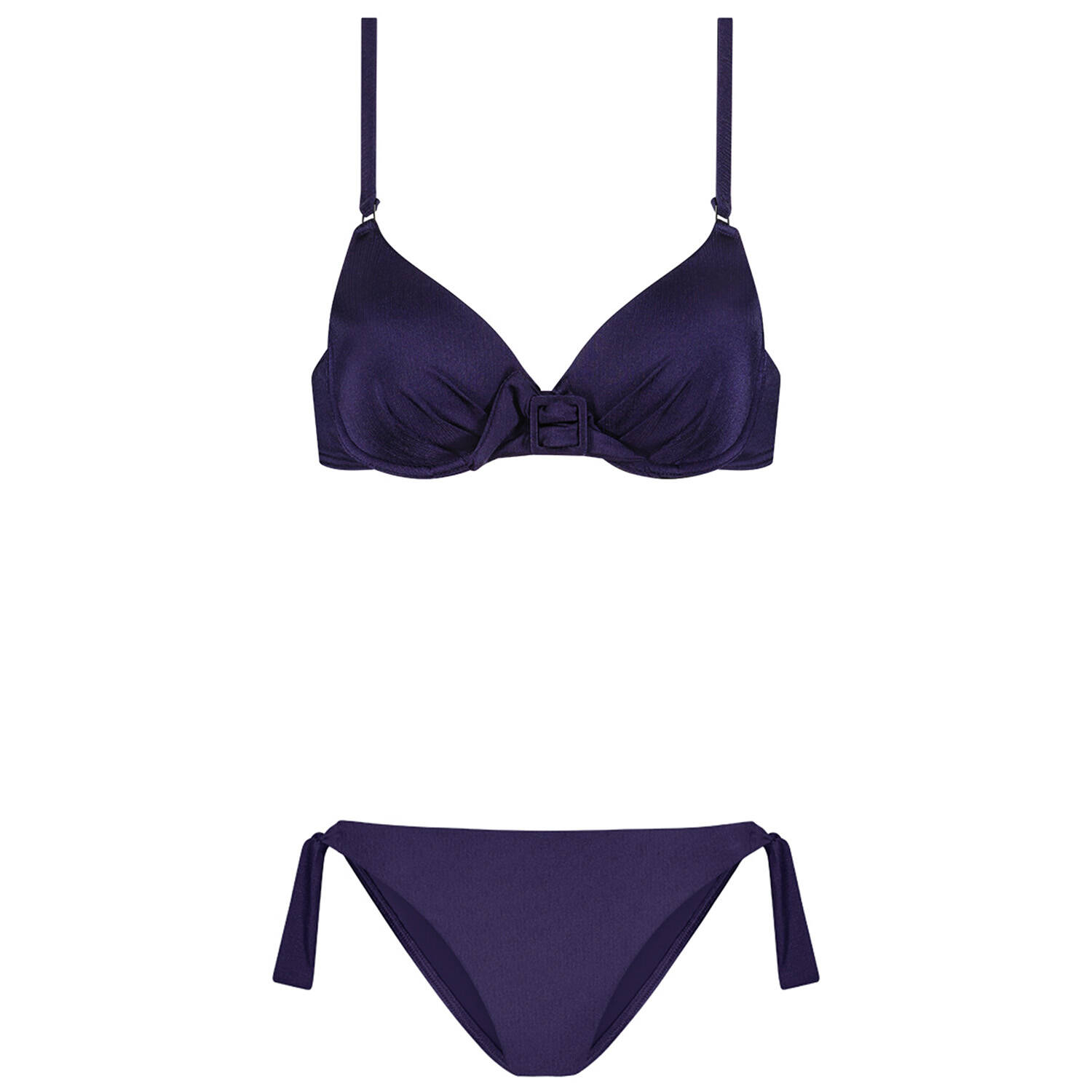 Cyell Bikini Satin Navy (blau | 38Bohne farbe)