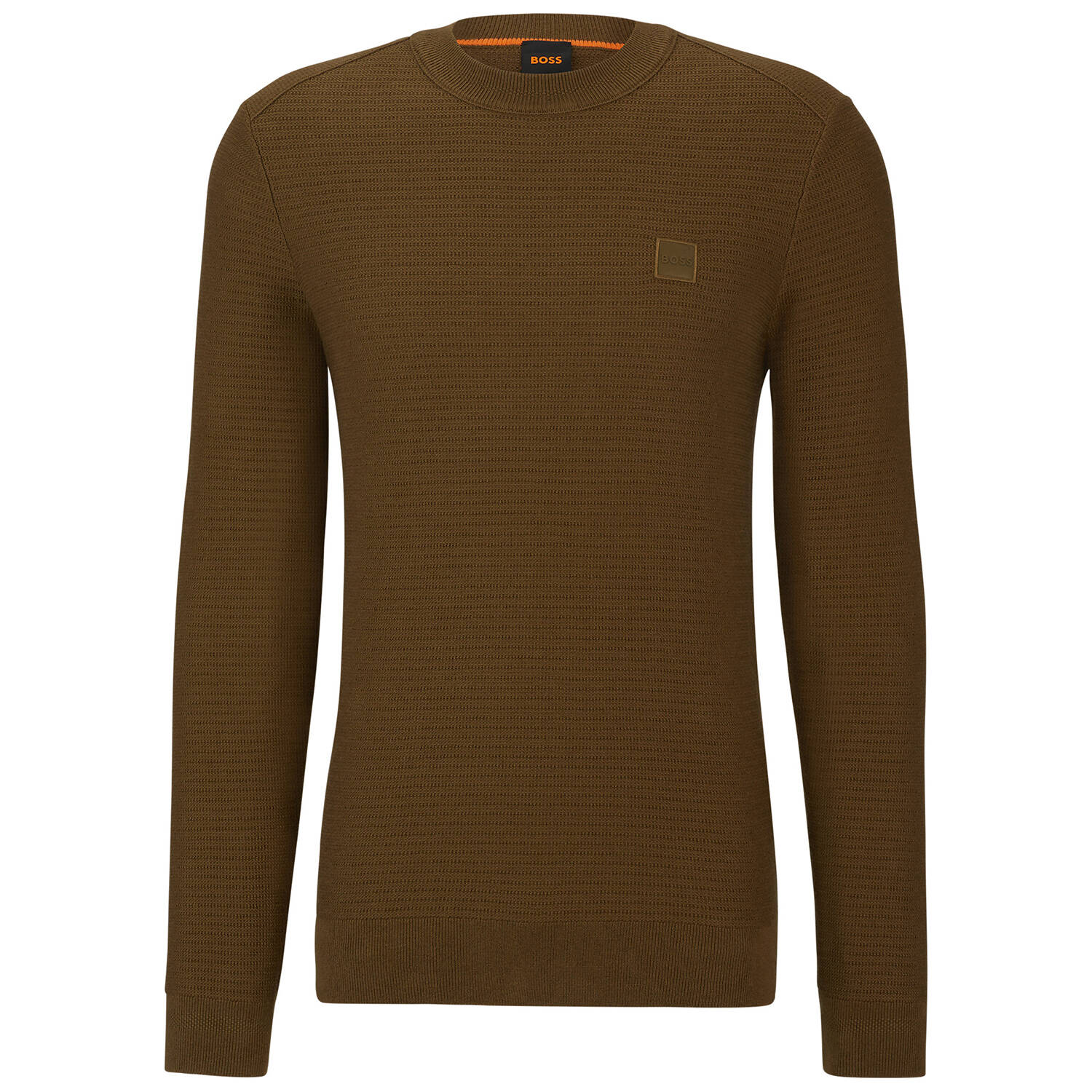 Hugo boss deals orange pullover