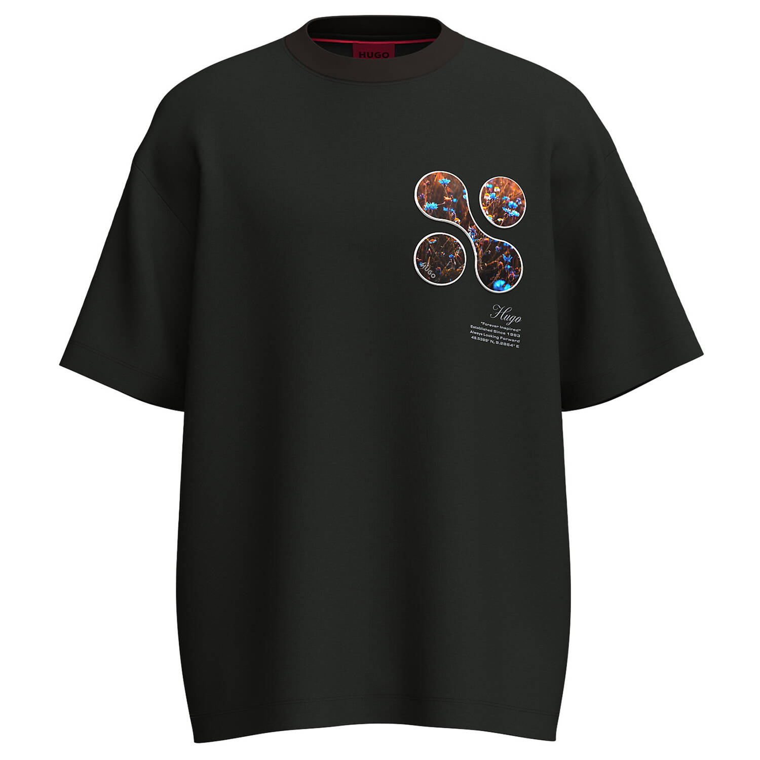 Hugo T-Shirt Dikino (schwarz | M)