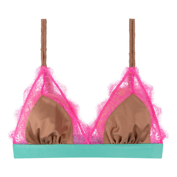 Triangel Bralette Love Lace