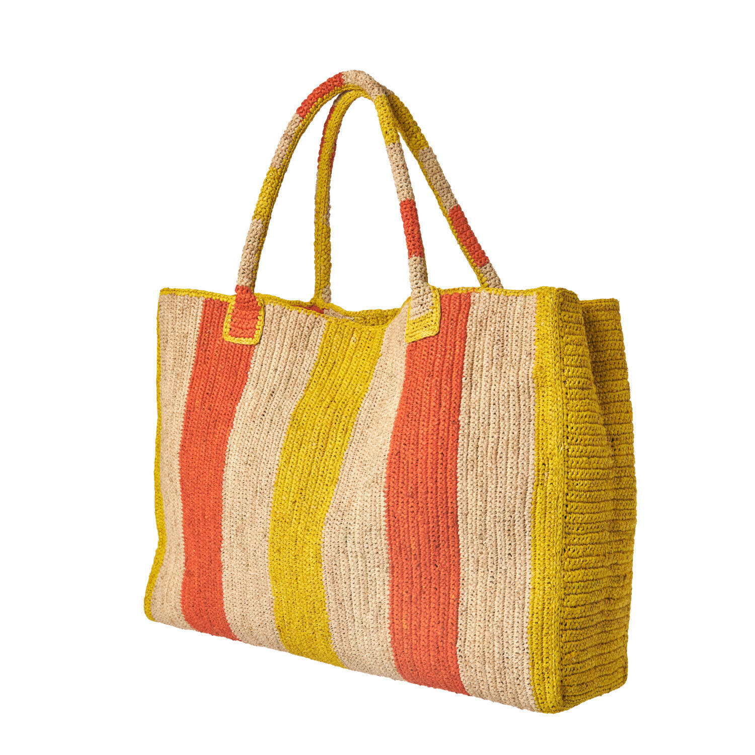 Gabriele Frantzen Raffia Bag Weekender Capri (gelb | Ehg)