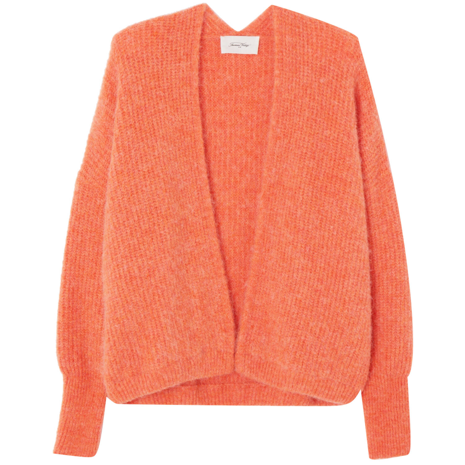 American Vintage Cardigan (orange | M/L) Vintage, Für Damen