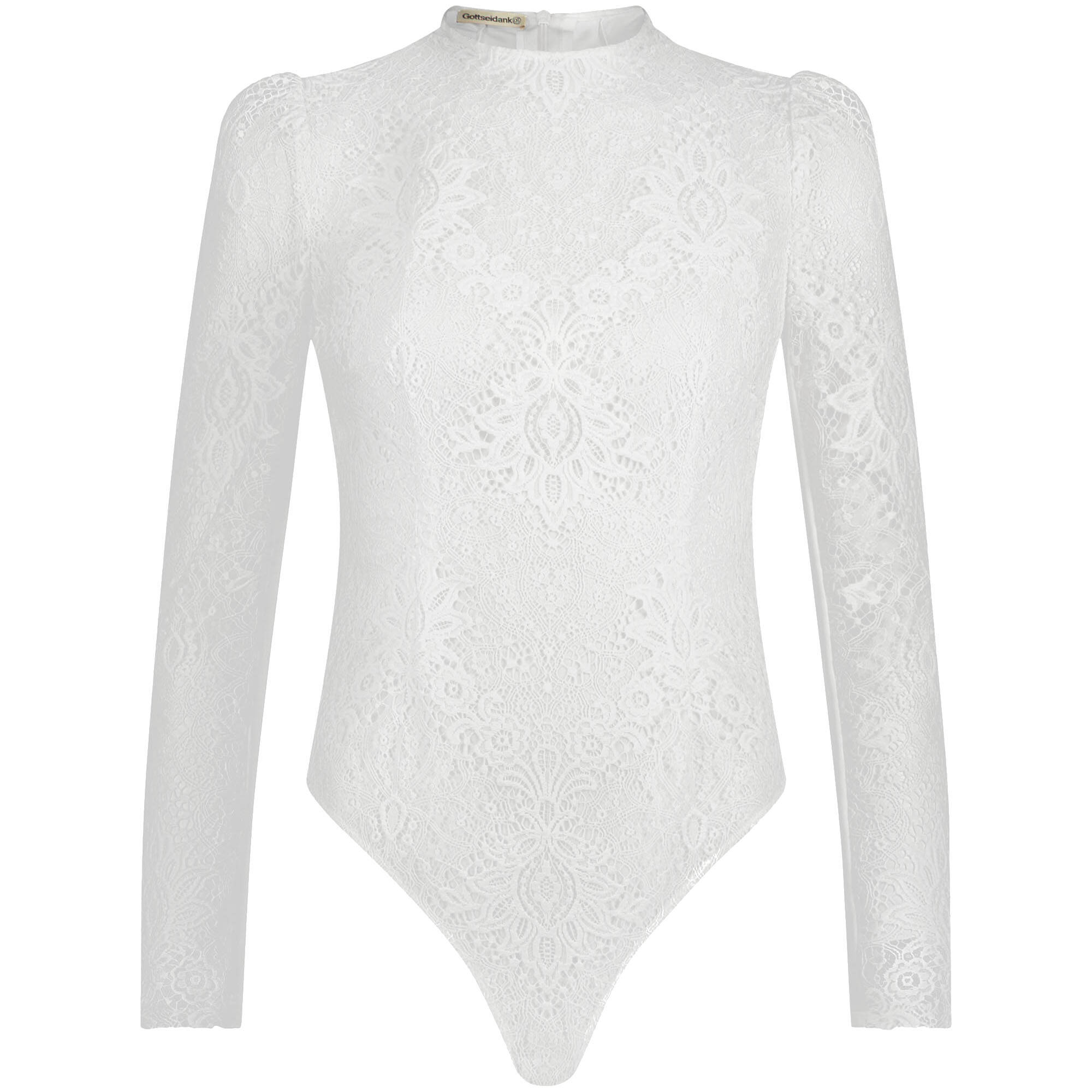 Gottseidank Spitzenbody Elin (weiss | 36) Für Damen, Bekleidung, Wäsche & Nachtwäsche, Bodies