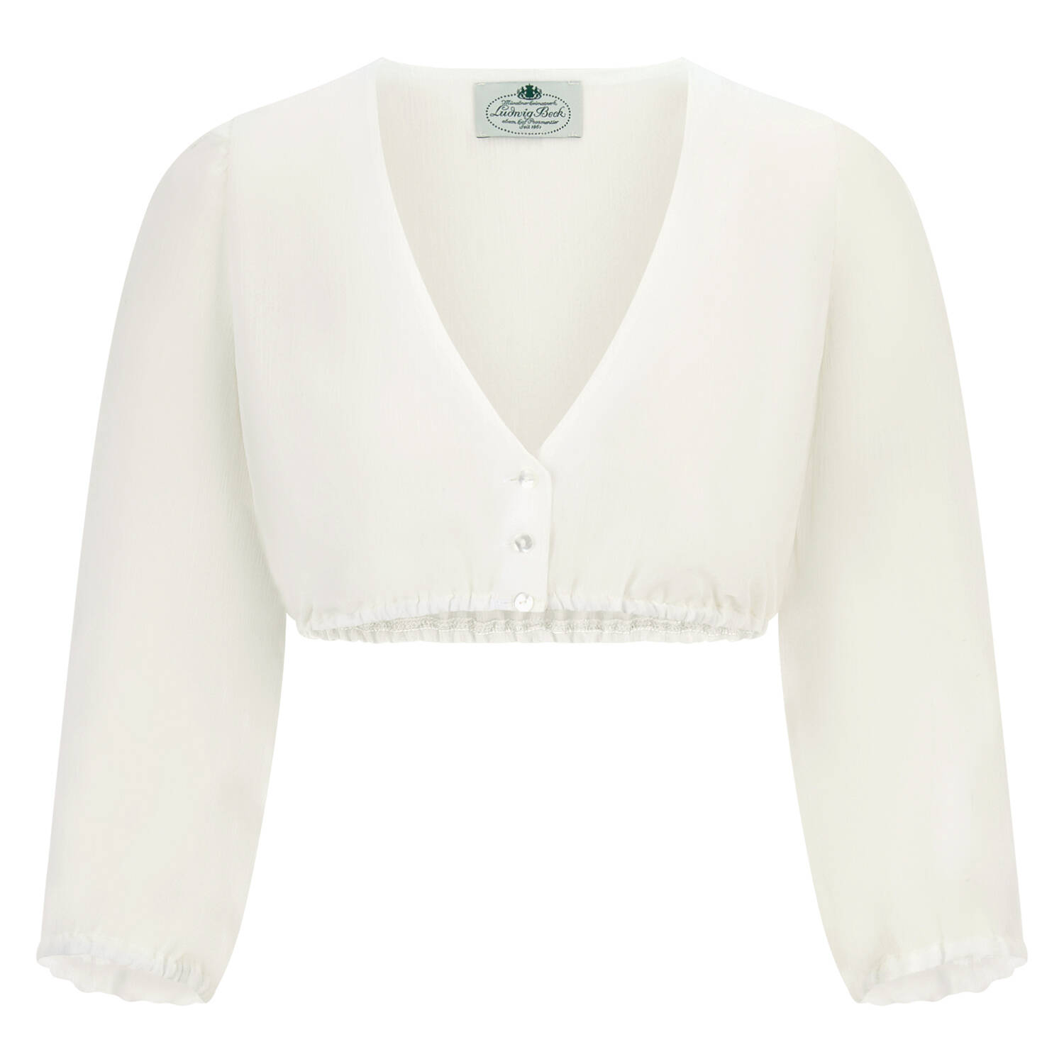 Heimatwerk Ludwig Beck Dirndlbluse Marina (weiss | 34)