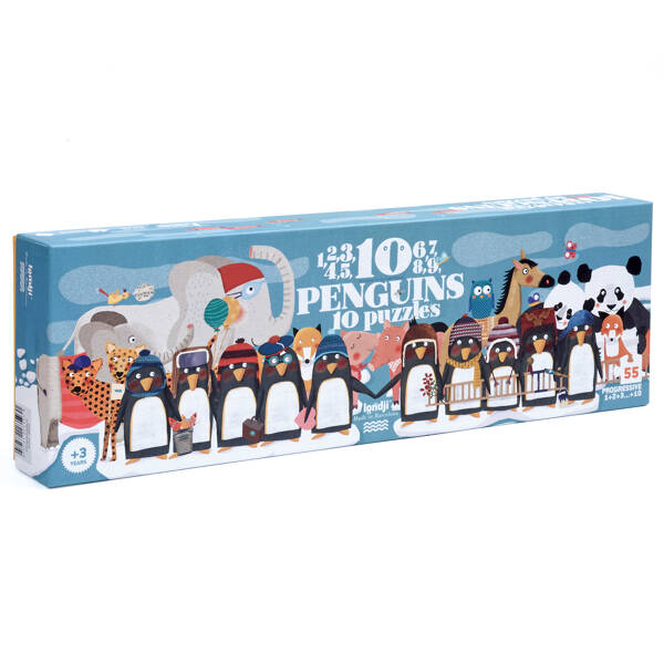 10 Pinguine Puzzle