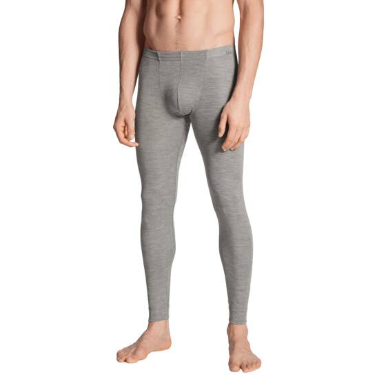 Longpants aus Wolle und Seide