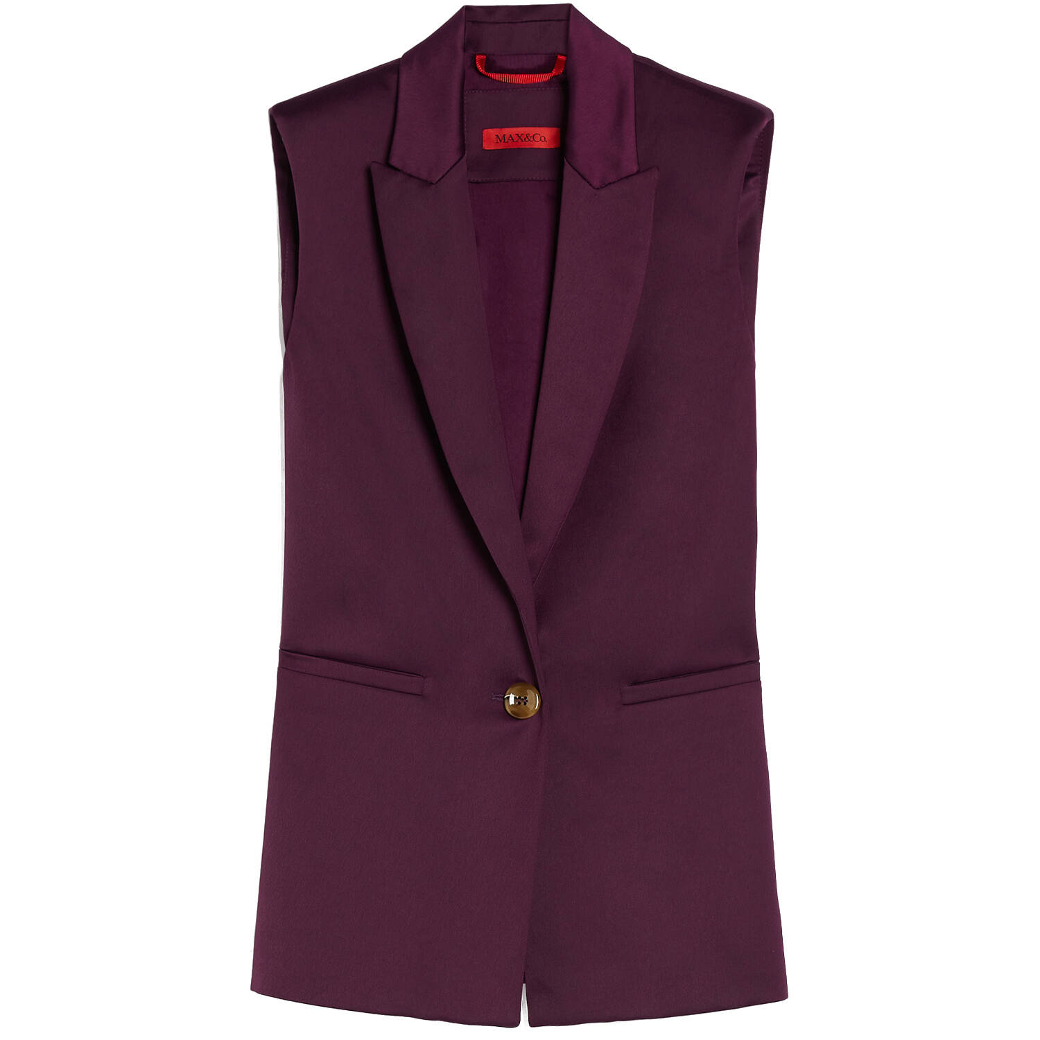 Max&Co Blazerweste Maonia (rot | 34)