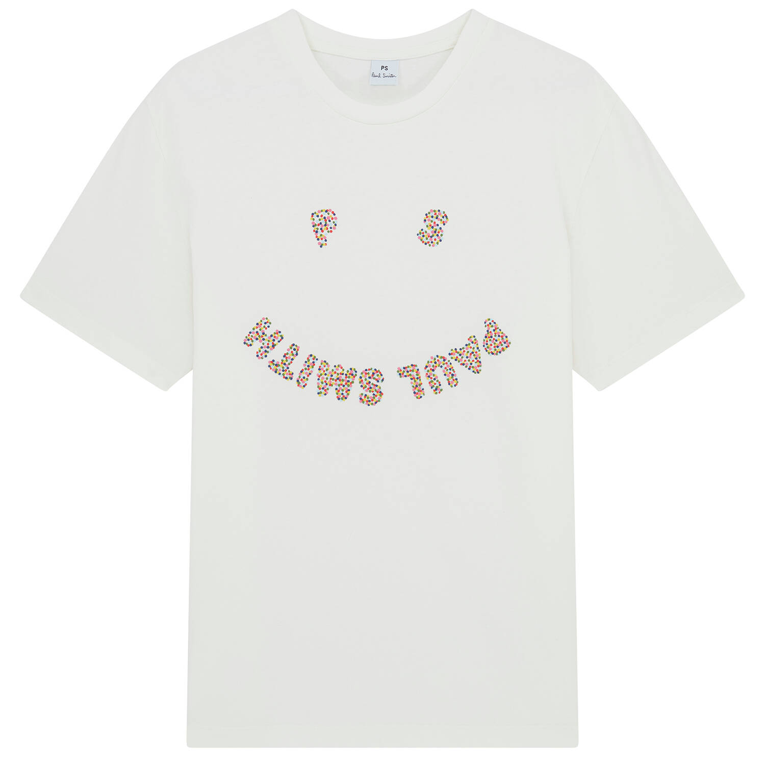 PS Paul Smith T-Shirt Happy Dot (weiss | S)