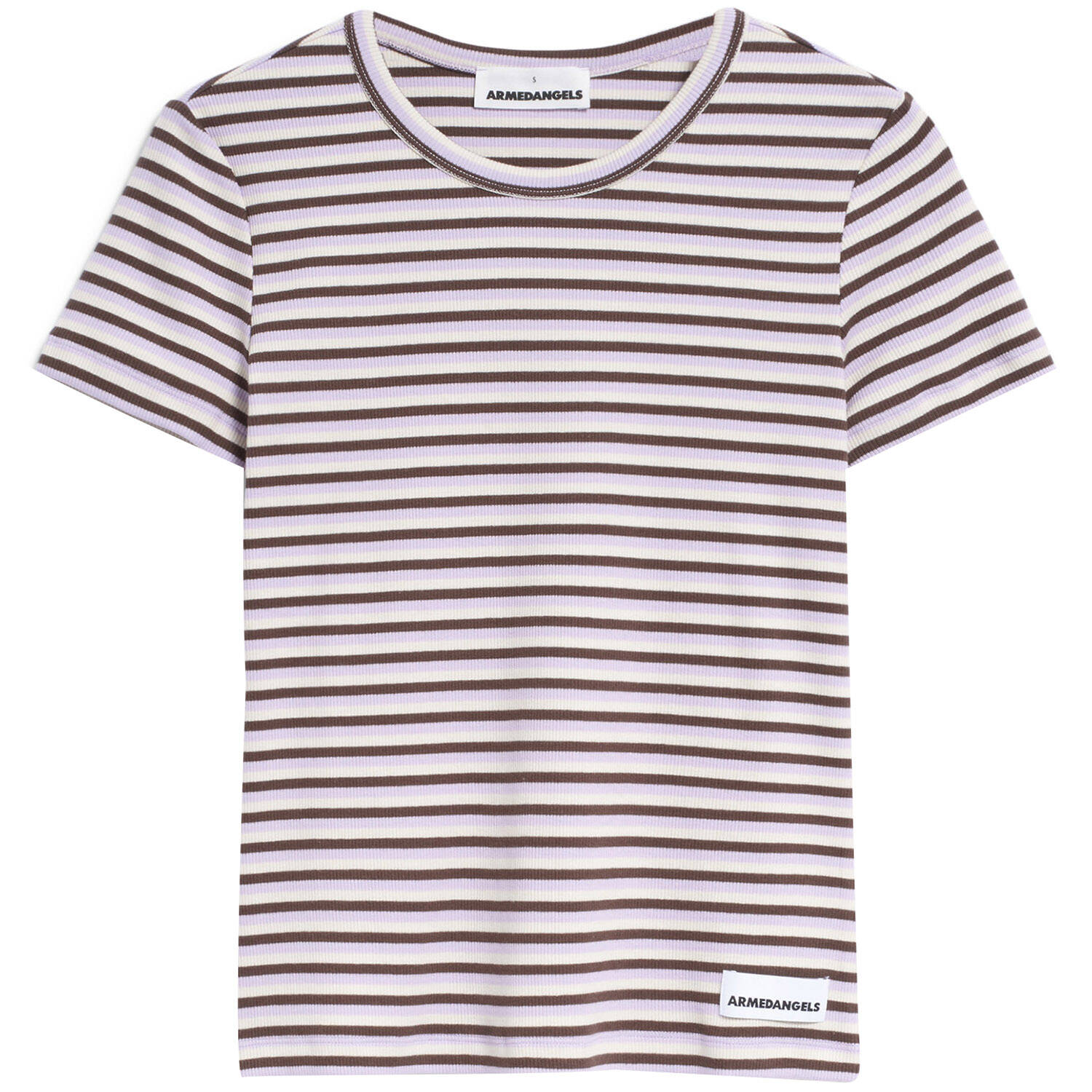 Armedangels T-Shirt Kardaa Stripes (braun | M) Sale, Alles ansehen