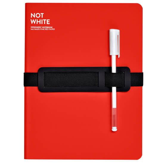 Notizbuch Not White L Light