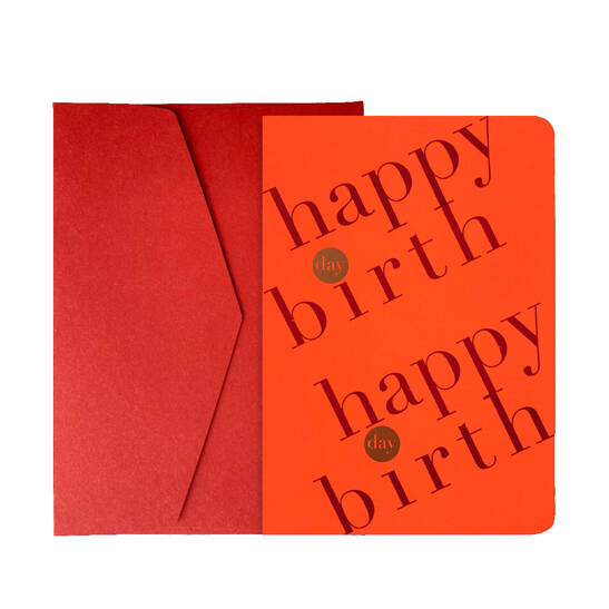 Karte Happy Birthday