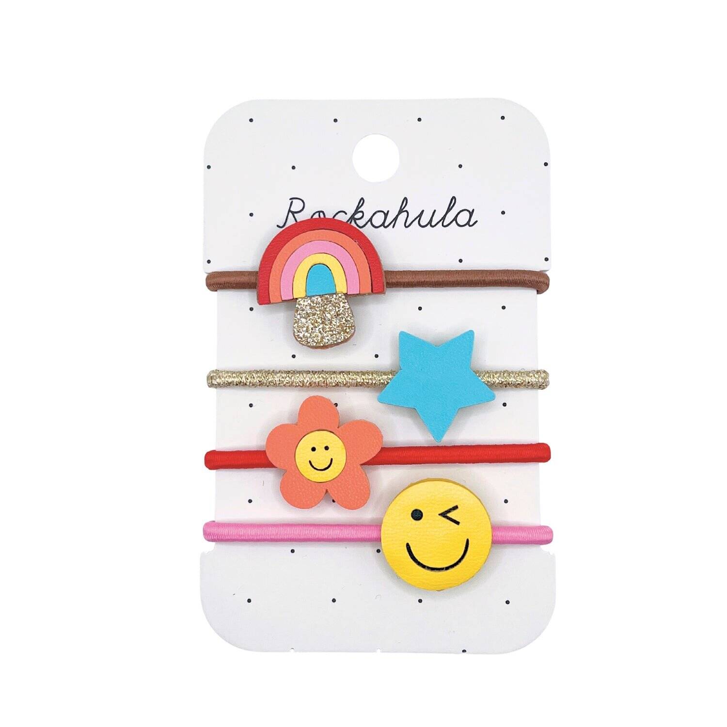 Rockahula Haargummis Rainbow Toadstool (weiss | Ehg)