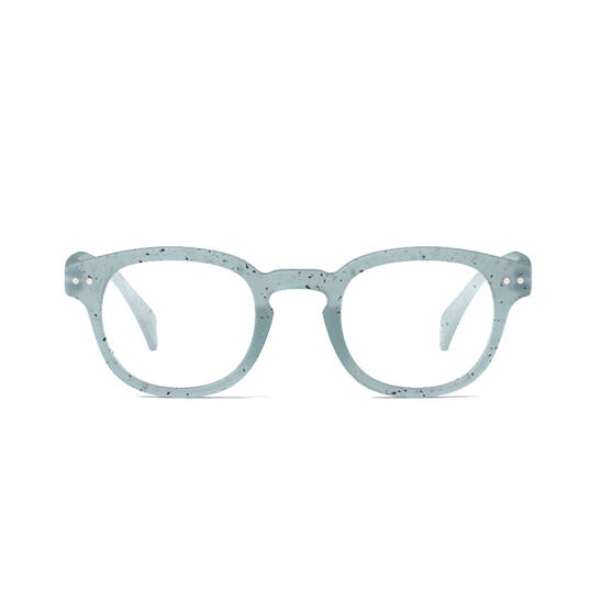 Lesebrille #C Washed Denim +1.00