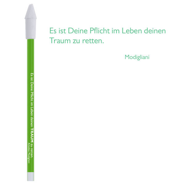 Bleistift grün Traum