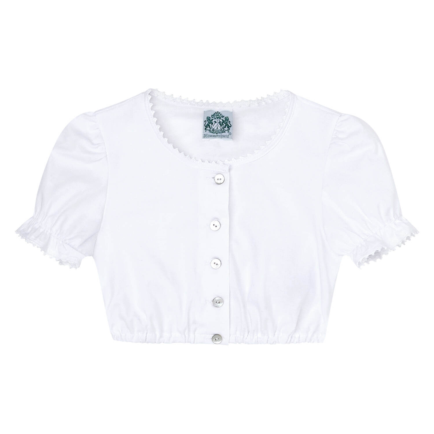 Hammerschmid Mädchen Dirndlbluse Christl (weiss | 110)