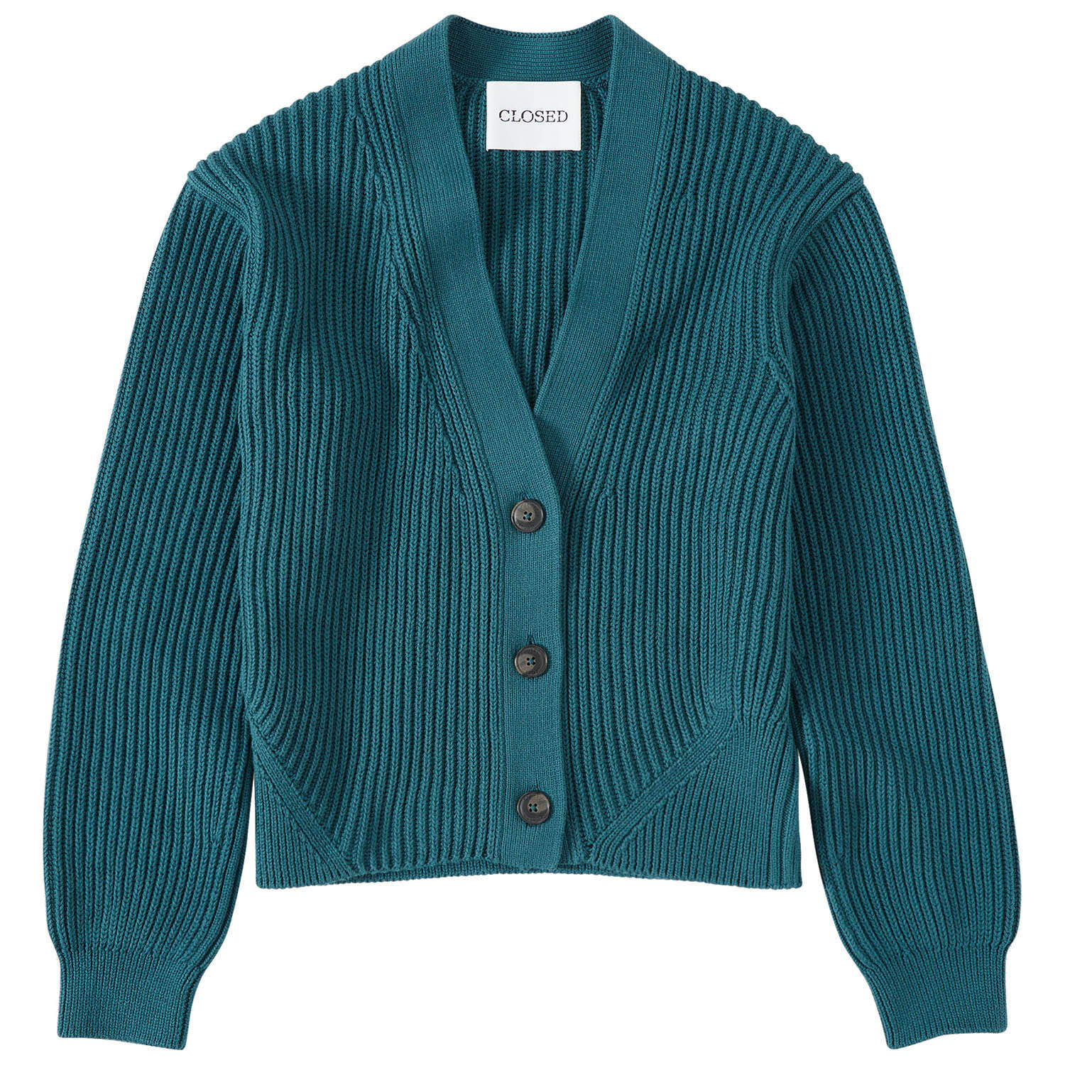Closed Strickjacke (blau | L) Für Damen, Bekleidung, Strick, Cardigans