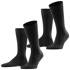 FALKE Happy 2-Pack Herren