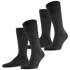FALKE Happy 2-Pack Herren