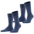 FALKE Happy 2-Pack Herren
