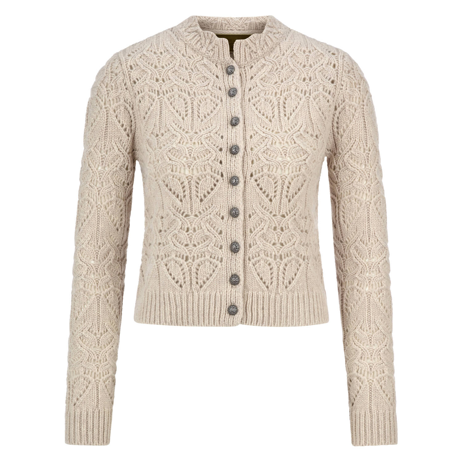 Edelweiss Strickjacken Trachtenstil Damen Trachtenstrickjacke