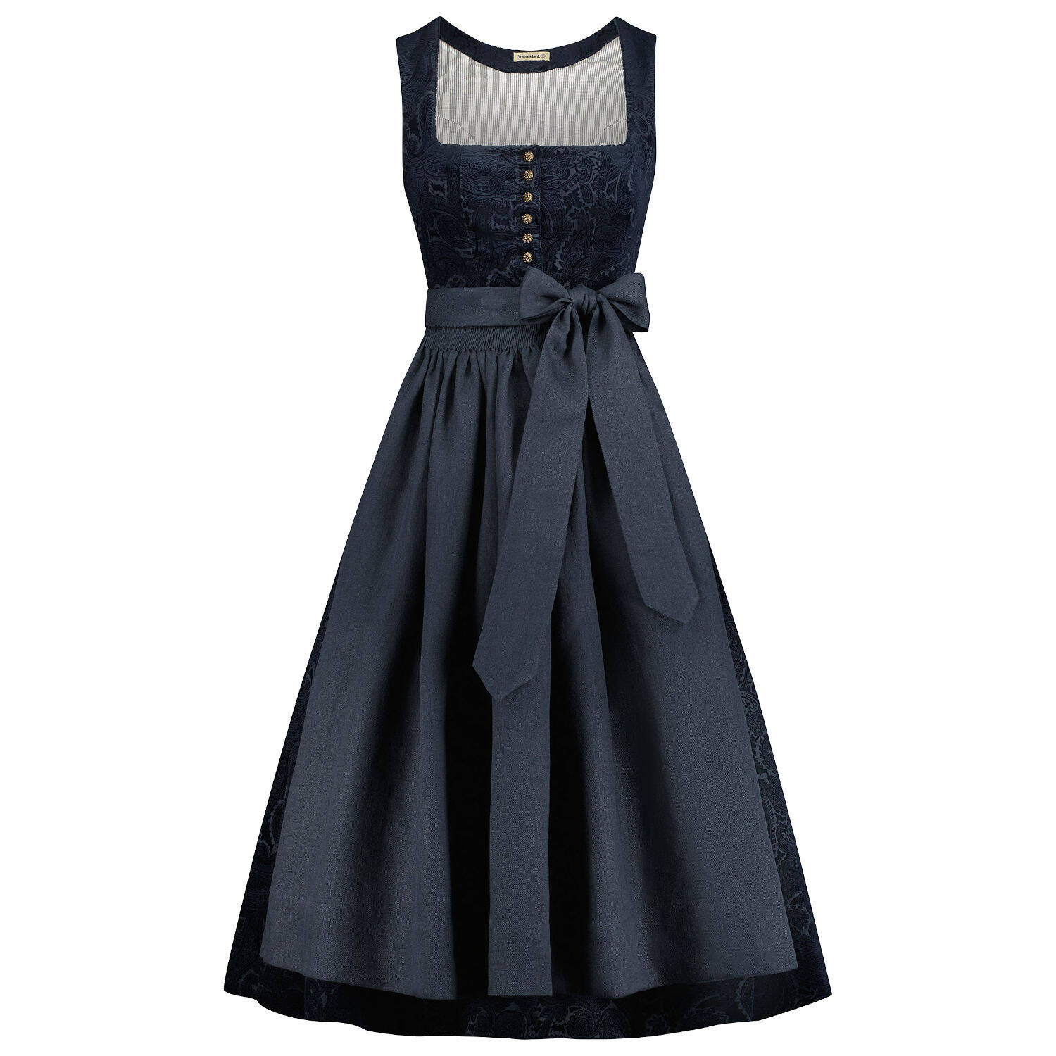 Gottseidank Dirndl Monika in Midilänge (blau | 36) Gottseidank, Für Damen