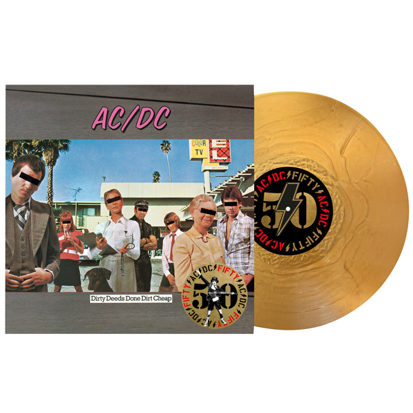 Dirty Deeds Done Dirt Cheap Gold Vinyl