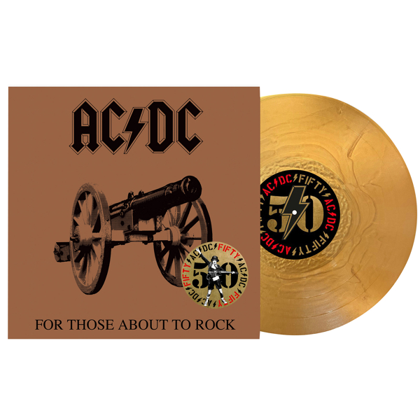 For Those About To Rock (We Salute You) Gold Vinyl