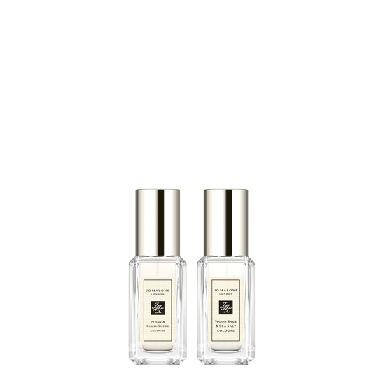 Travel Cologne Duo (Peony & Blush Suede + Wood Sage & Sea Salt )