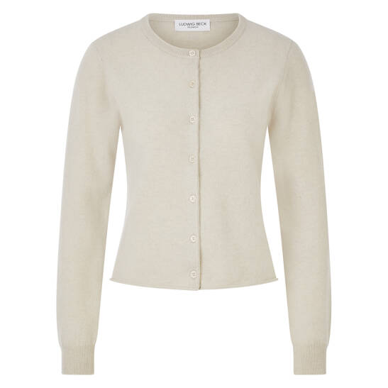 Cashmere-Strickjacke