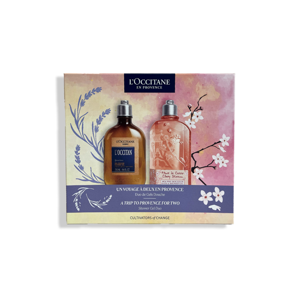 Duschgel-Duo ein Trip in die Provence für Zwei